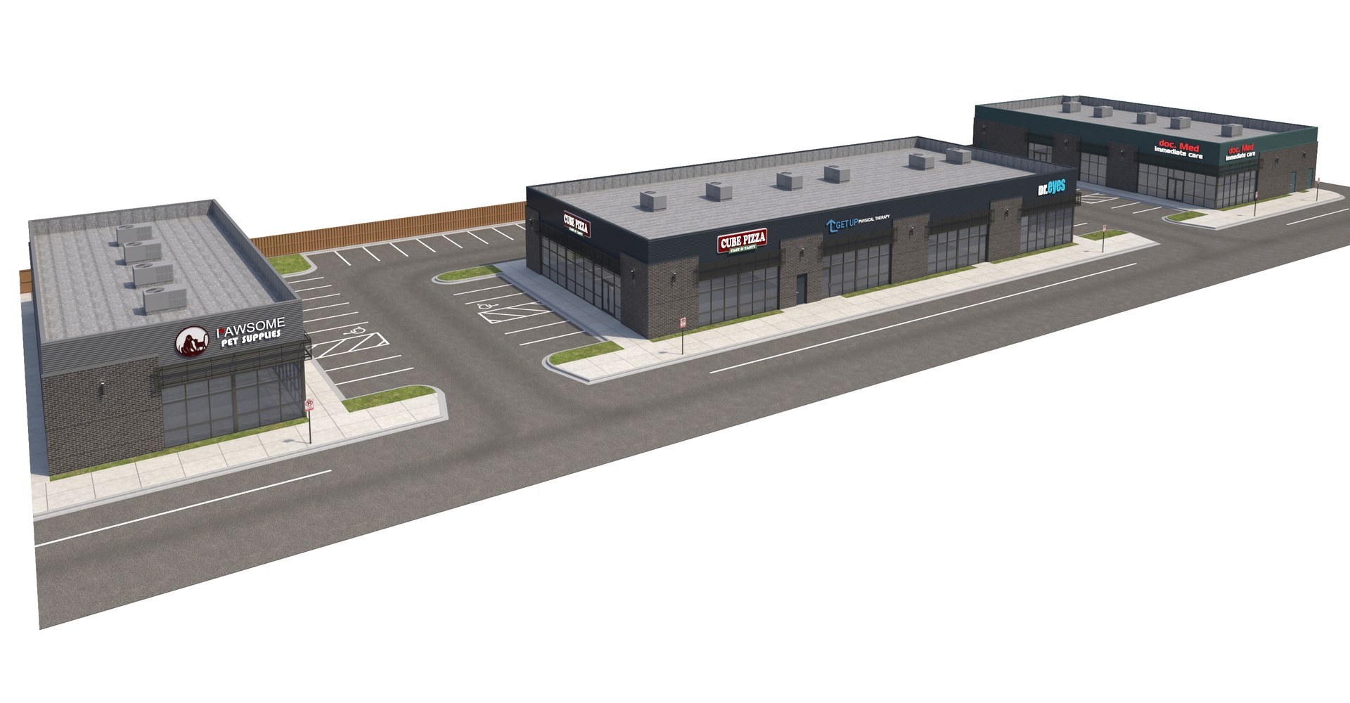 3D retail store model - TurboSquid 1670502