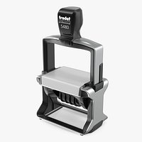 Trodat Professional 5480 Self Inking Dater Rigged