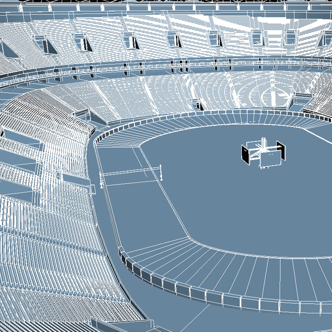 motorcycle speedway arena 3d model