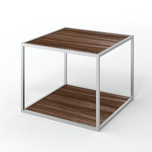 3D pitagora square coffee table model
