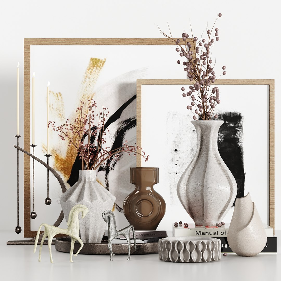 Decorative Set 7 3D - TurboSquid 1877165