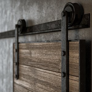 Old Sliding Barn Door