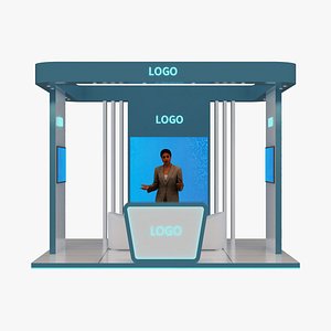 4x4 stand 3D model