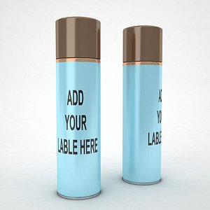 3d model container bottle
