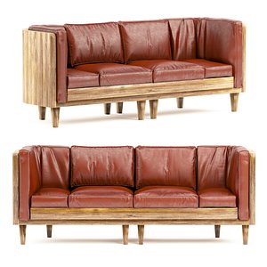 Bar Banquette Seating 3D