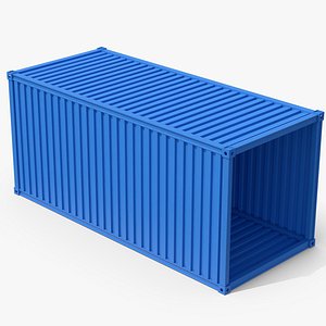 Opened Ship Container
