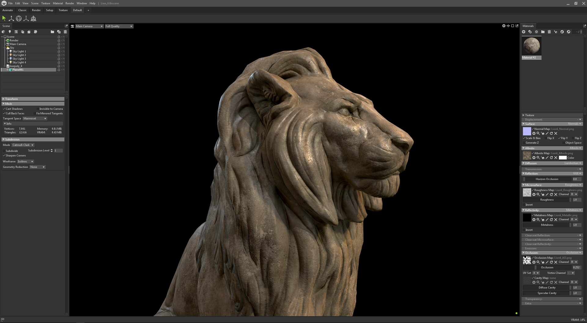 Sitting Lion Sculpture PBR Low-poly 3D https://p.turbosquid.com/ts-thumb/sH/dJV9v5/Ox/sc11/jpg/1652099711/1920x1080/fit_q87/cb9f47b85449f21374c696729eab01a107282a42/sc11.jpg