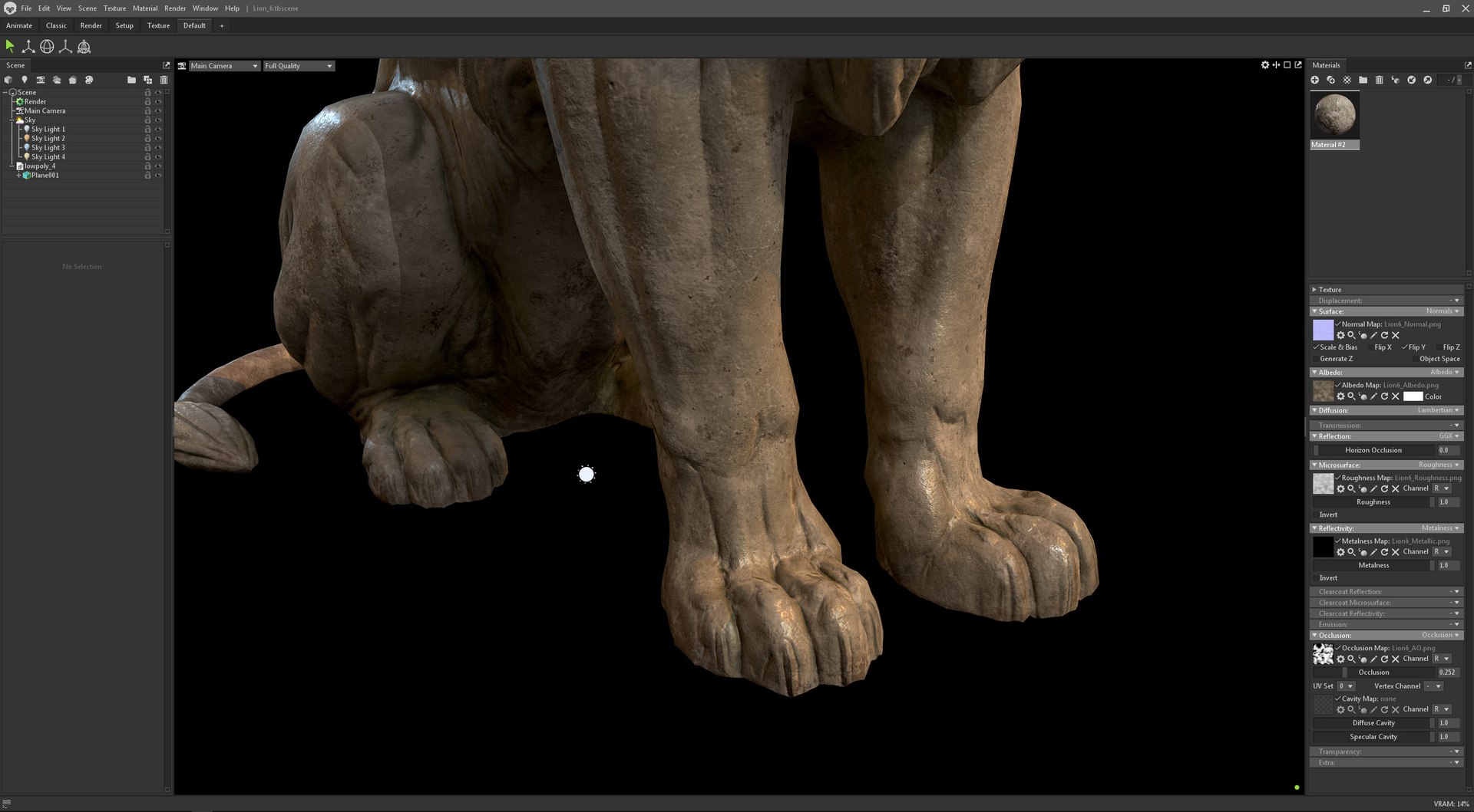 Sitting Lion Sculpture PBR Low-poly 3D https://p.turbosquid.com/ts-thumb/sH/dJV9v5/tB/sc12/jpg/1652099712/1920x1080/fit_q87/b2225cd4de1f51a007970795c6f8a786d319cd87/sc12.jpg