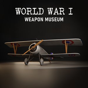 3D Nieuport 17 model