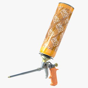 Foam Gun Lowpoly