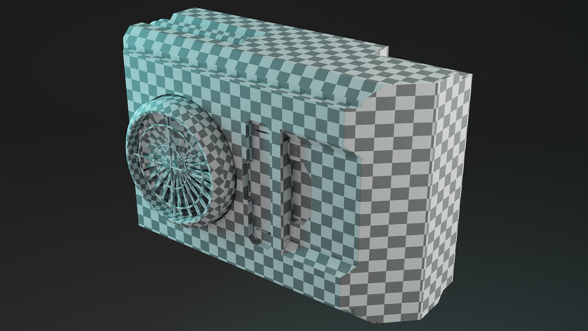 3D Cyberpunk AC Unit C - TurboSquid 2074312