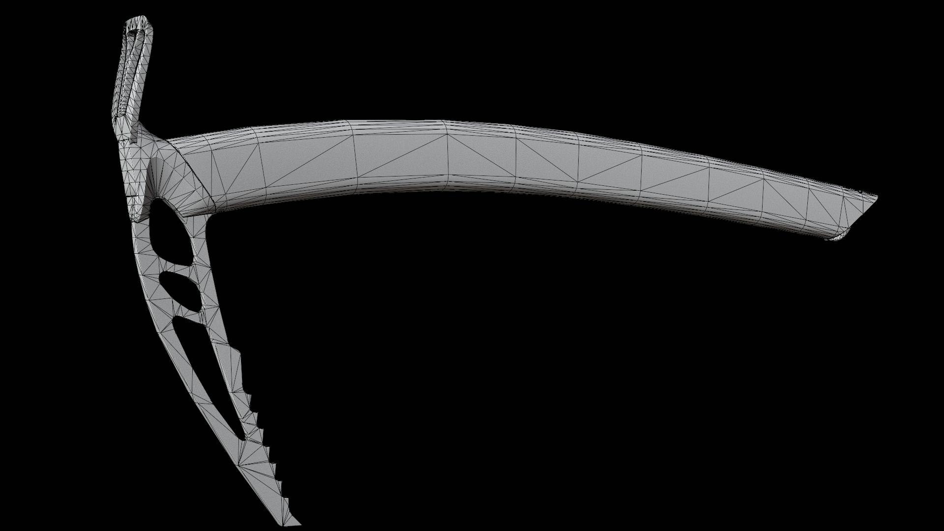 3D RIDE Ice Axe Petzl model - TurboSquid 2155115