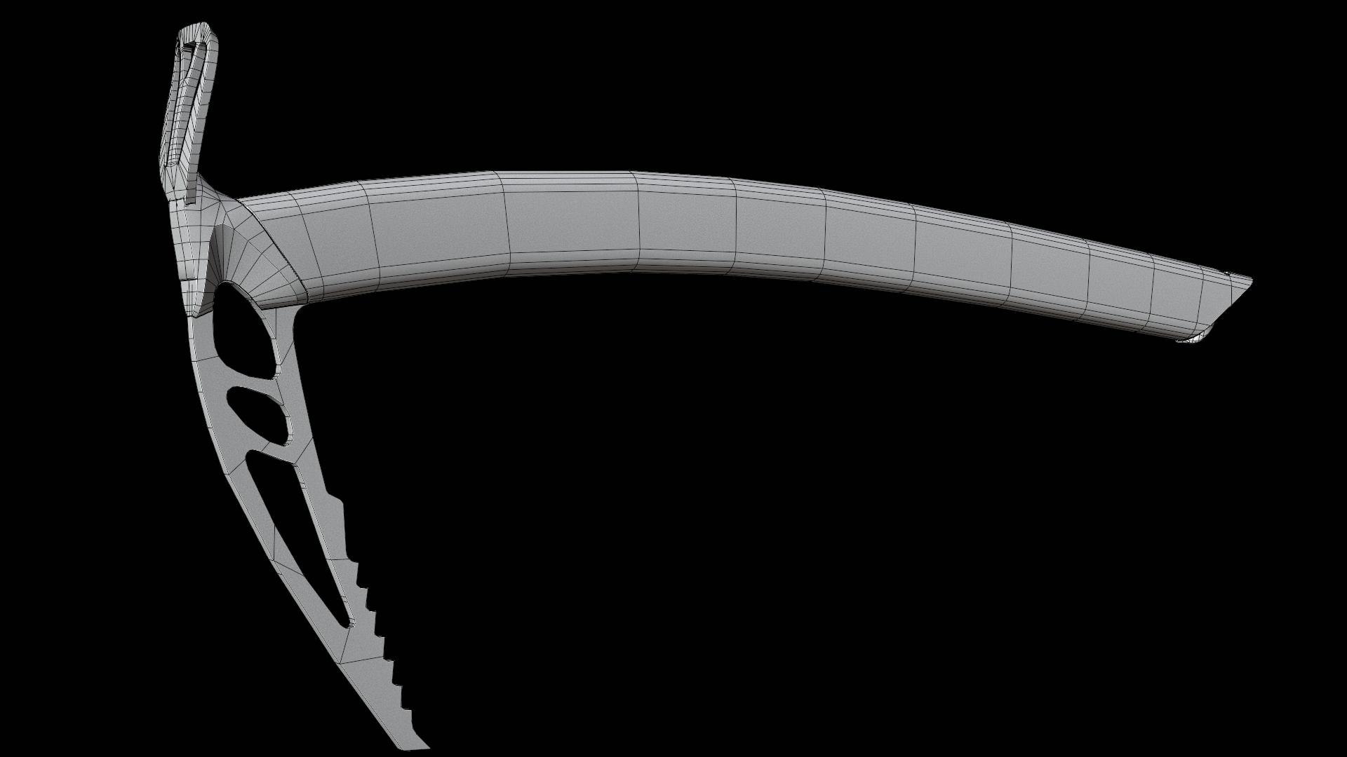 3D RIDE Ice Axe Petzl model - TurboSquid 2155115
