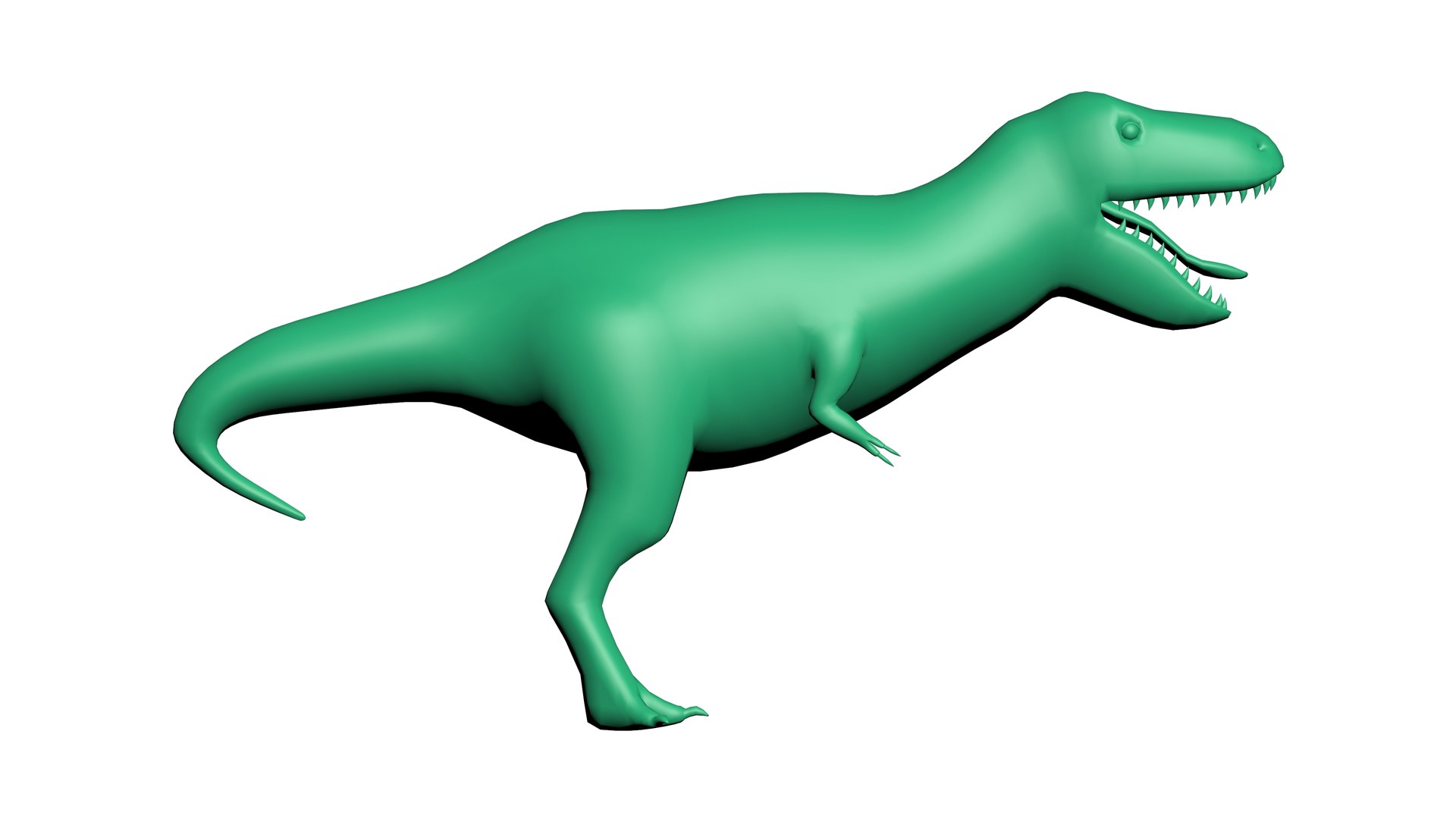 3d T Rex Model Low Poly Model Turbosquid 1970580