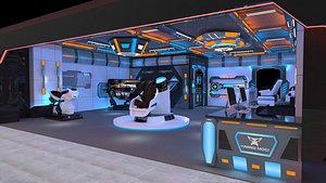 VR Experience Hall 3D model