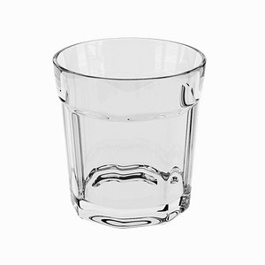 glass tumbler 8 sided 3D