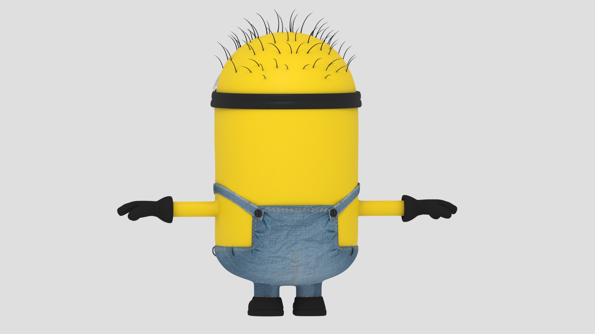 3D Minion Rigged Model - TurboSquid 1521135