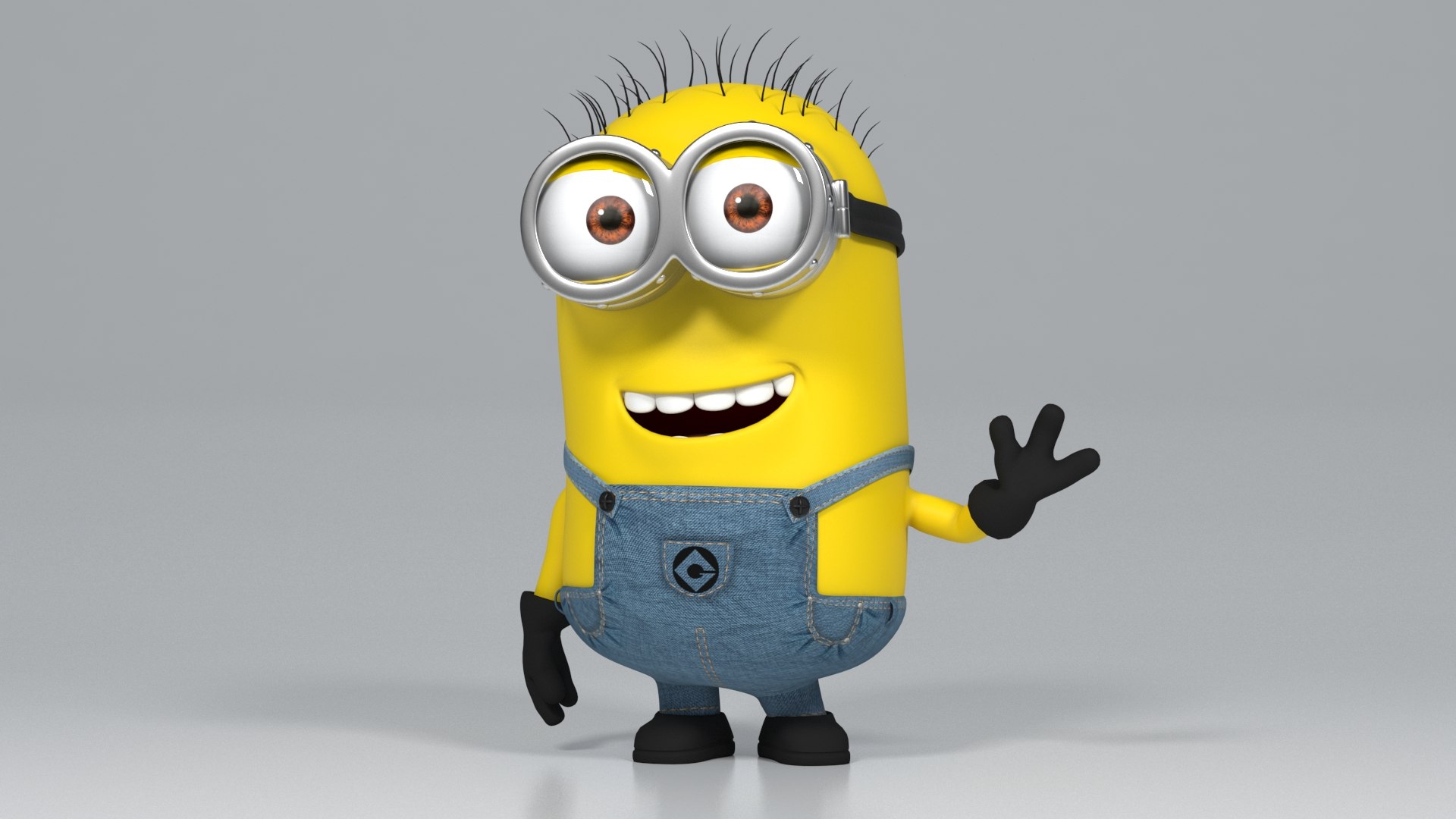 3D Minion Rigged Model - TurboSquid 1521135