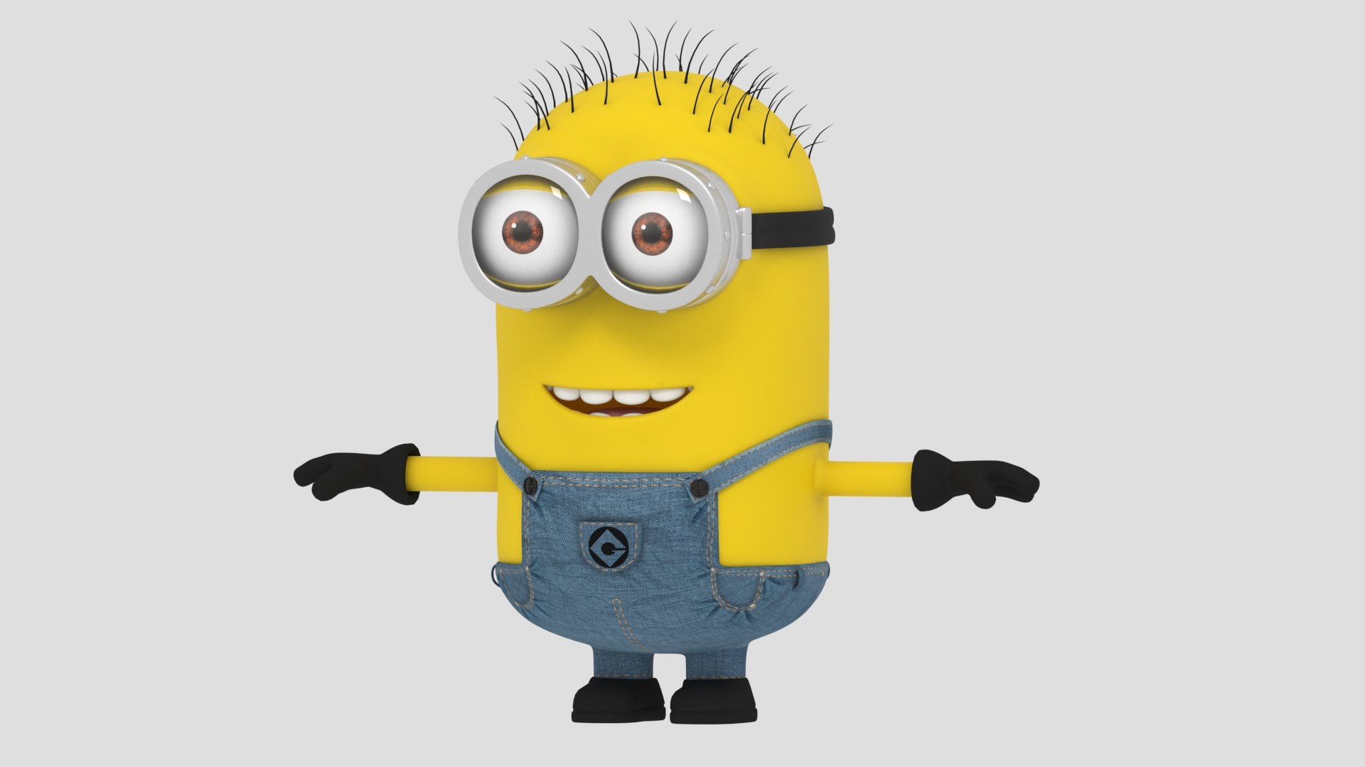 3D Minion Rigged Model - TurboSquid 1521135
