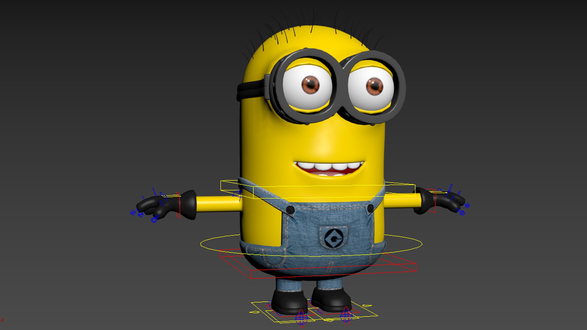 3D Minion Rigged Model - TurboSquid 1521135