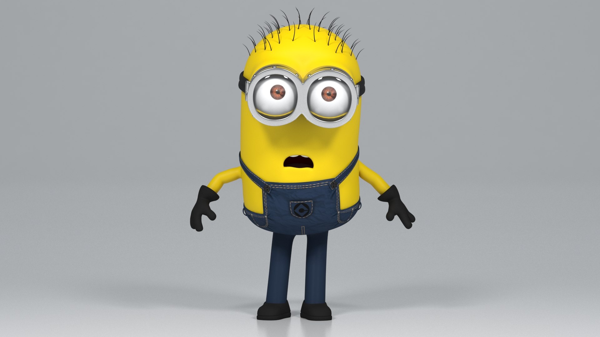 3D Minion Rigged Model - TurboSquid 1521135