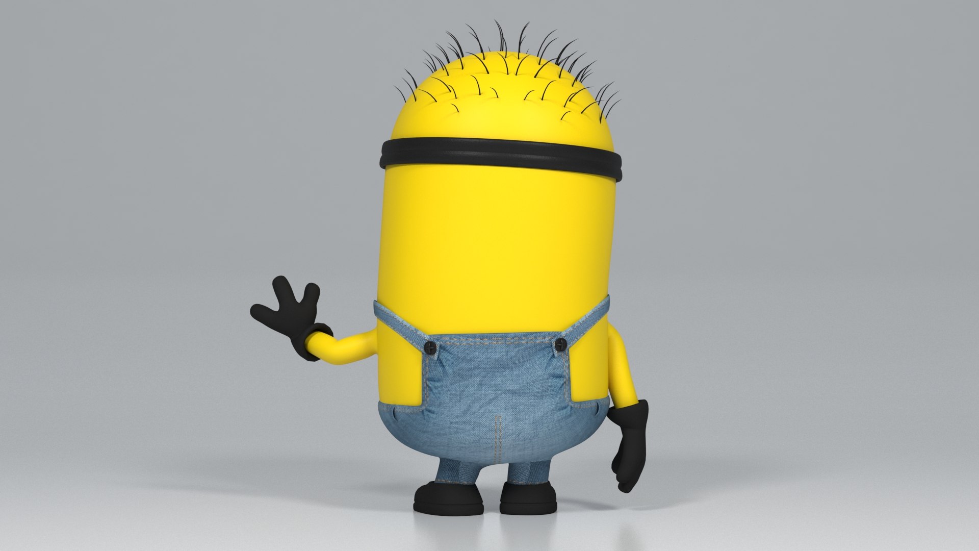 3D Minion Rigged Model - TurboSquid 1521135