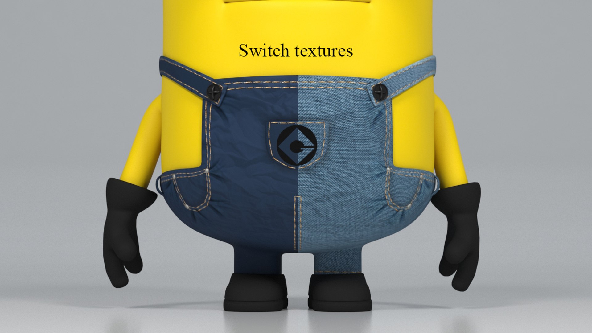 3D Minion Rigged Model - TurboSquid 1521135