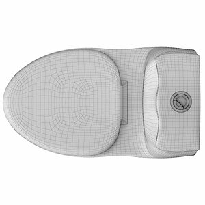 piece ewc oval shape 3D model