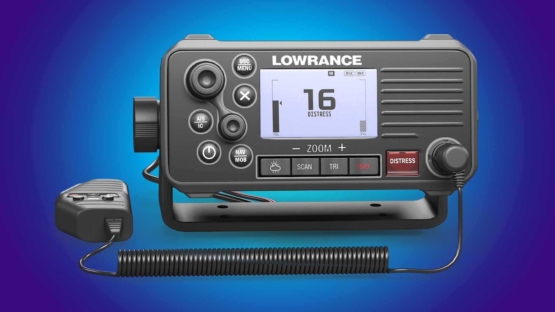 3D Marine Radio Lowrance Link-9 - TurboSquid 1639599
