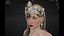 3D Indian Queen High-poly 3D model model