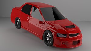 3D araba model