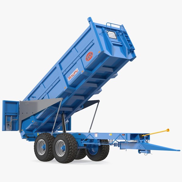 maupu 18t trailer clean 3D model