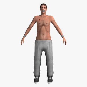 3dsmax hostage rigged