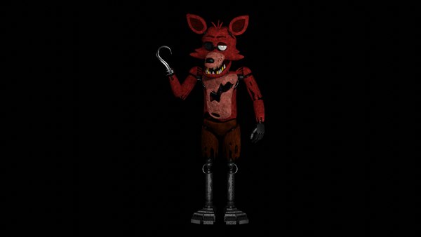 modelo 3d Fnaf 1 Animatrónica - TurboSquid 2101783