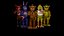 Fnaf 1 Animatronics 3D