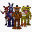 Fnaf 1 Animatronics 3D