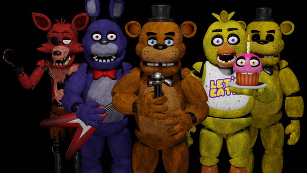 modelo 3d Fnaf 1 Animatrónica - TurboSquid 2101783