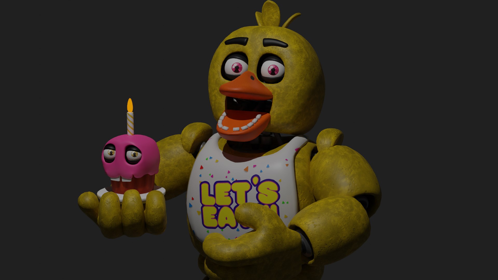 Fnaf 1 Animatronics 3D - TurboSquid 2101783