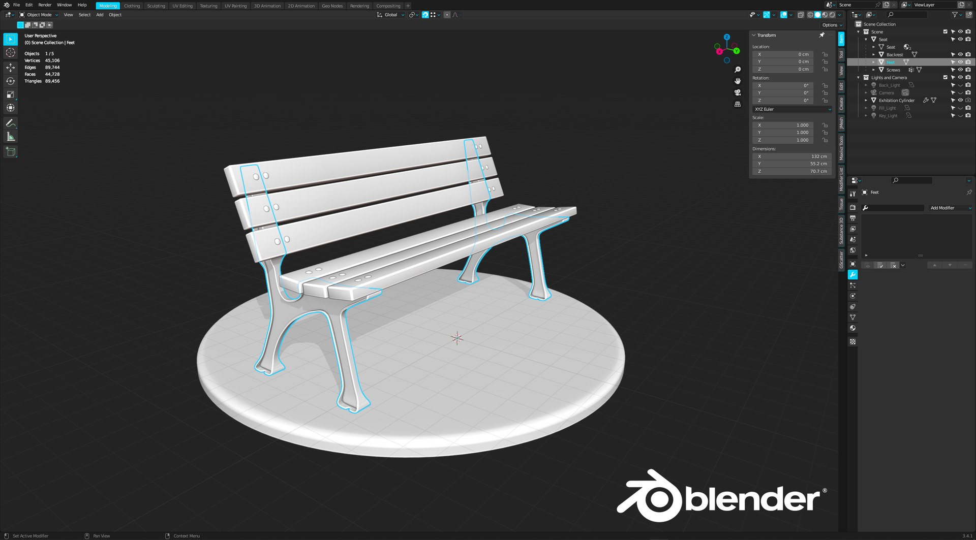 Classic Wood Bench 3D model https://p.turbosquid.com/ts-thumb/sI/NQudCz/gs/blender/png/1675246733/1920x1080/fit_q87/60452d89c1f344aba869a80dc882f6ad4a482bb7/blender.jpg