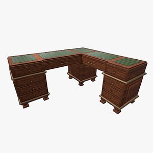 Wood Classic Table 3D model