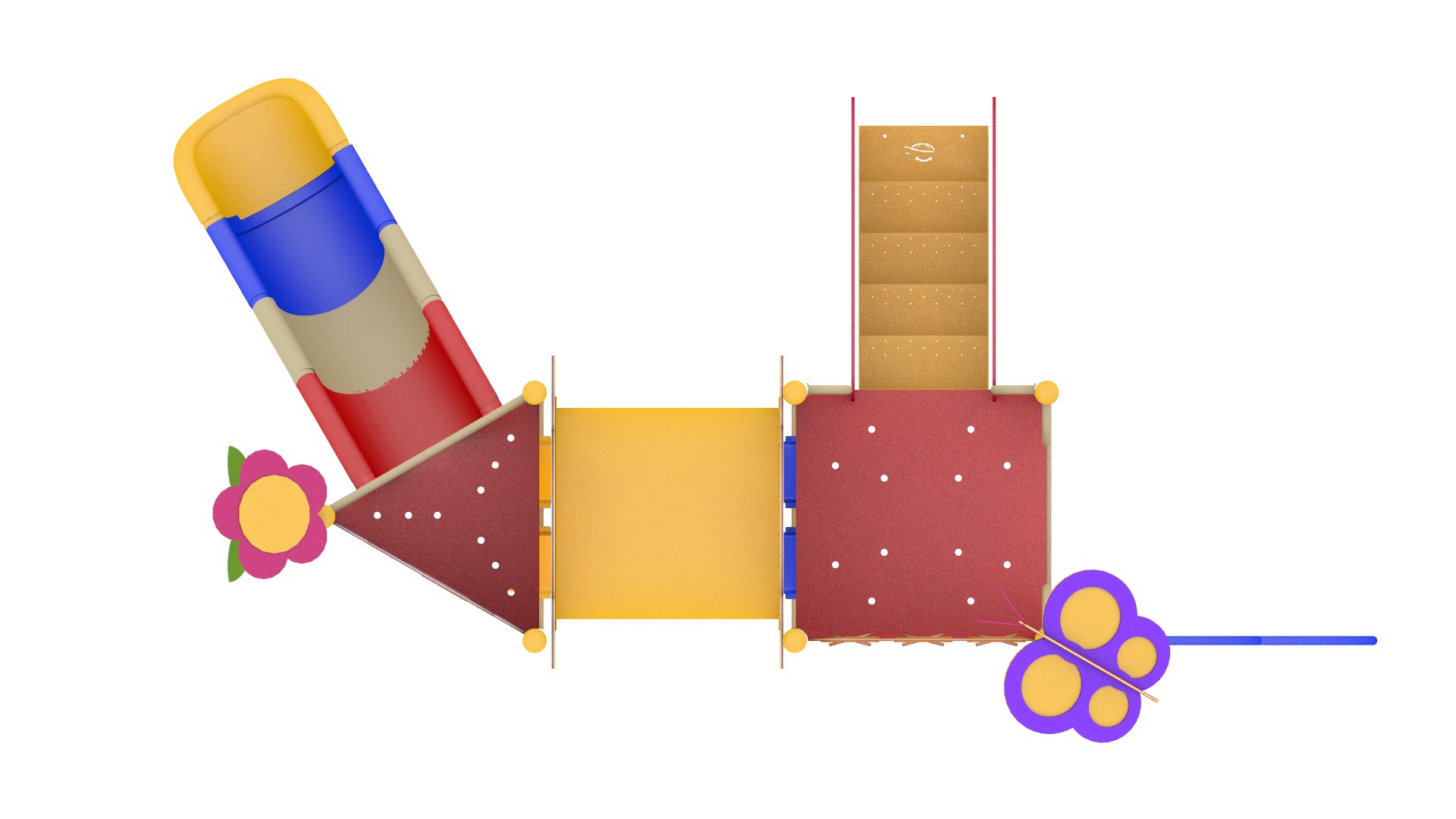 Mini Playground 3D Model - TurboSquid 1810933