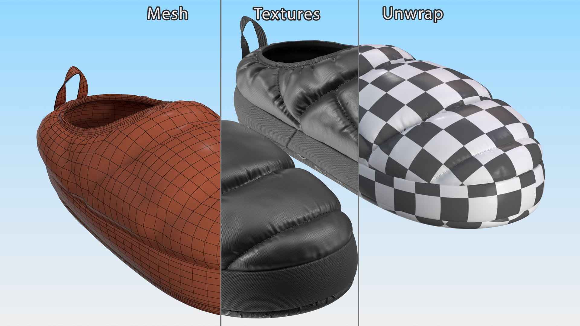 3D model Black North Face Down Slippers https://p.turbosquid.com/ts-thumb/sI/bZnh5F/Lk/blacknorthfacedownslippersmb3dmodel015/jpg/1679360170/1920x1080/fit_q87/0a51463aef413e3d2bd581e5c7a4a055d3b77b12/blacknorthfacedownslippersmb3dmodel015.jpg