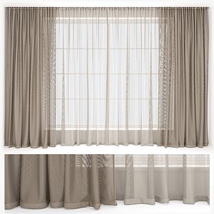 Curtains 44 3D model