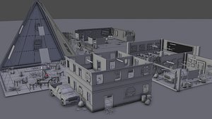 3D blender asset