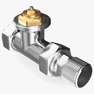 Straight Thermostatic Radiator Valve