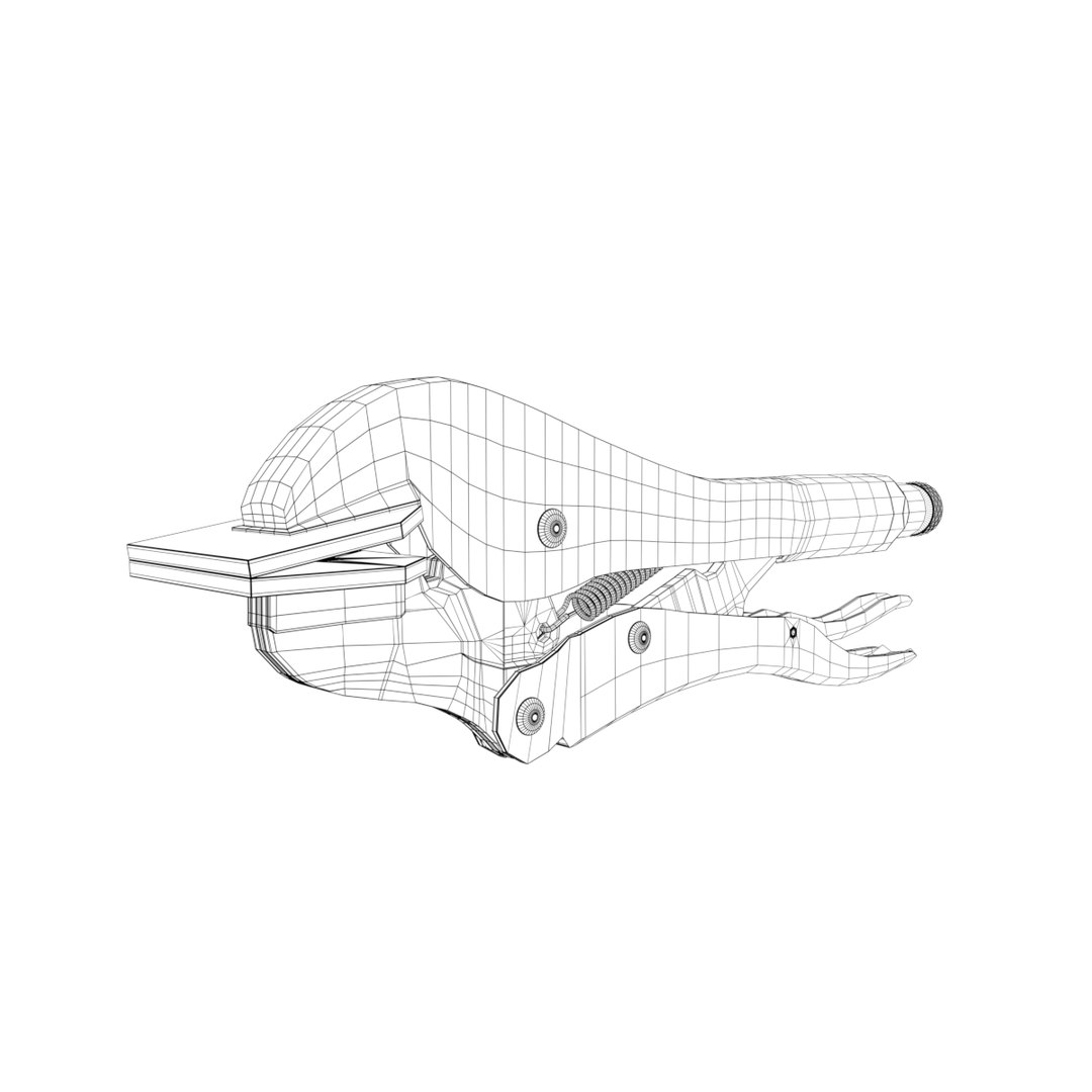 3D model grip vice https://p.turbosquid.com/ts-thumb/sI/lcjmD1/wIlYUSJB/moleclampswireframe0001/jpg/1513185066/1920x1080/fit_q87/e8647092065e3c882a53bb3dd5d6c5189b24f5bc/moleclampswireframe0001.jpg
