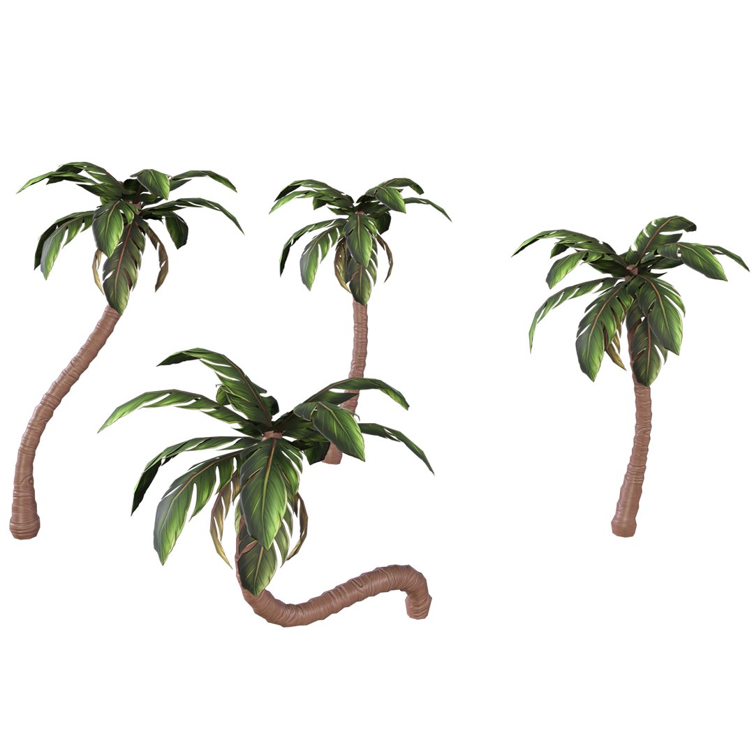 Palm 3D Model - TurboSquid 2222283