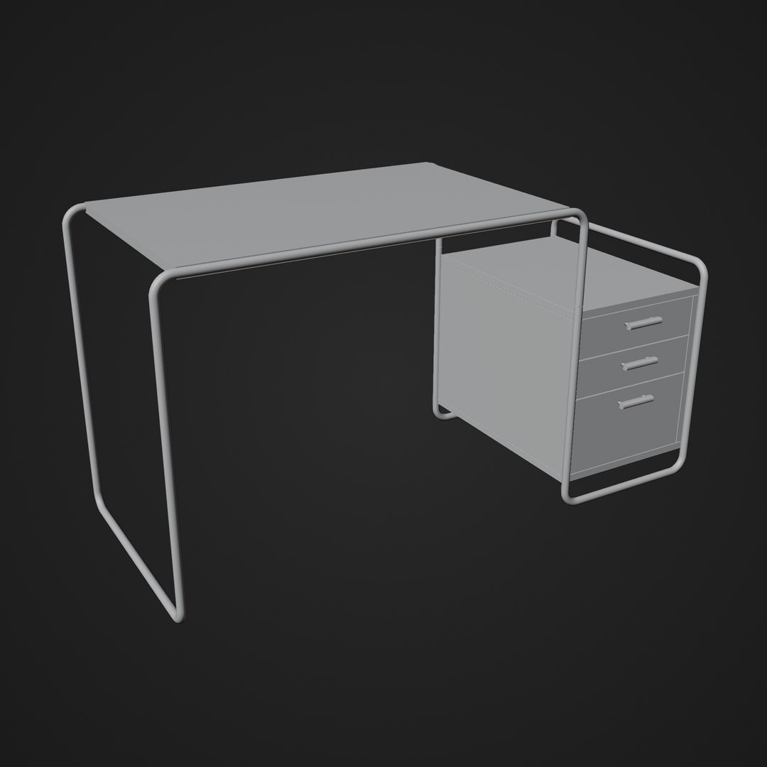 3D Model Desk No-1 - TurboSquid 1902136