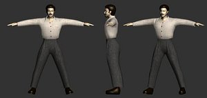 max animatable human character