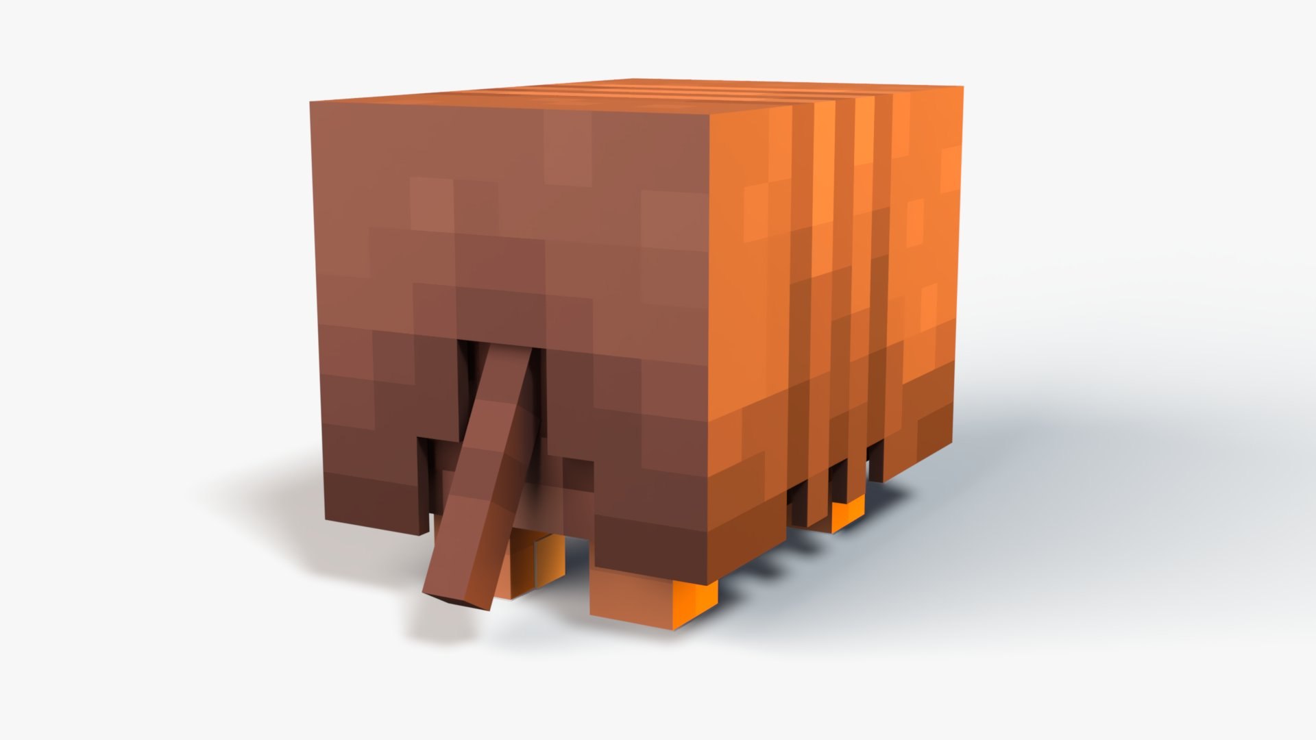 Minecraft Armadillo model https://p.turbosquid.com/ts-thumb/sJ/4urZfd/KS/render003/jpg/1760556565/1920x1080/fit_q87/d64ccbfa981bb05a672481f54abd1c04ccd2b307/render003.jpg